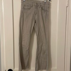 Rag & Bone Kick Flare Raw Hem Jeans | Size 26